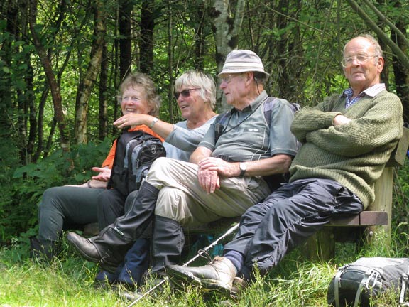 3.Y Figra - Circumnavigation
16/7/17. The Bench gives its judgement. Photo: Nick White.
Keywords: Jul17 Sunday Nick White Dafydd Williams