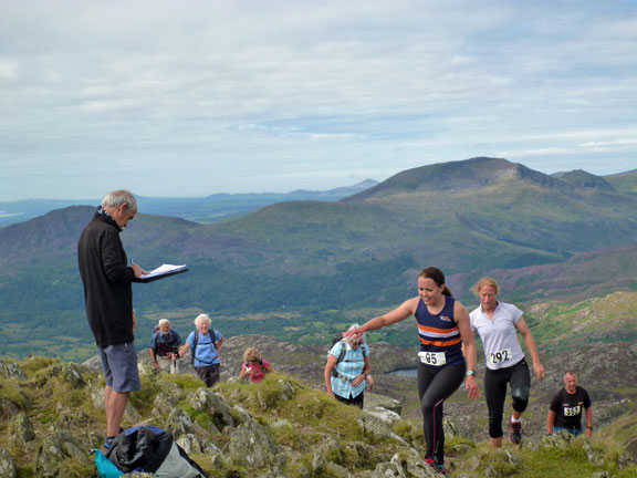 3.Cnicht A walk
27/8/17. At the top getting mixed up with runners taking part in the Ras Cnicht.
Keywords: Aug17 Sunday Roy Milnes