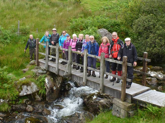 5.Cwm Pennant
30/7/17. A river crossing with a bridge.
Keywords: Jul17 Sunday Kath Mair