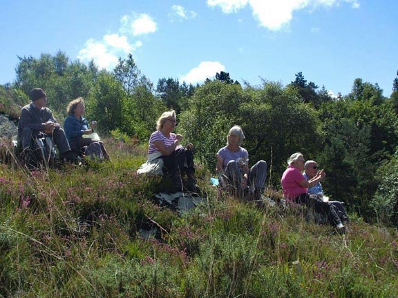 3.Llanberis
20/7/17. Lunching and enjoying the views towards Snowdon and Moel Eilio. Photo: Dafydd Williams
Keywords: Jul17 Thursday Maureen Evans