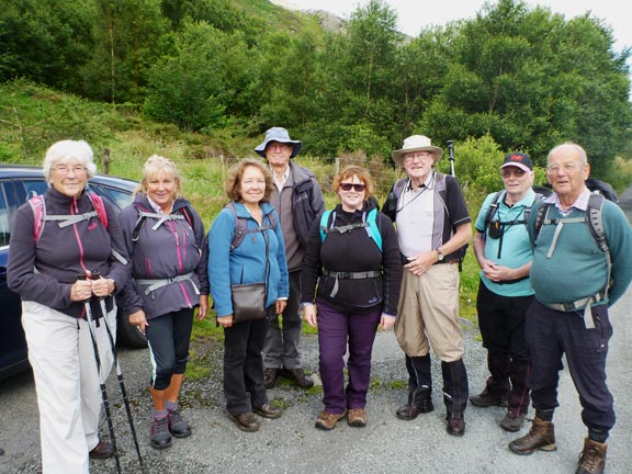 1.Afon Ogwen
Setting off from the parking spot at the side of the road below Cwm Garaianog close to Tai Newyddion.
Keywords: Jul17 Sunday Dafydd Williams