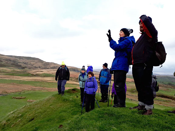 5.Tomen-y-Mur, Trawsfynydd
23/11/17. On top of Tomen-y-Mur. Photo: Judith Thomas.
Keywords: Nov17 Thursday Nick White