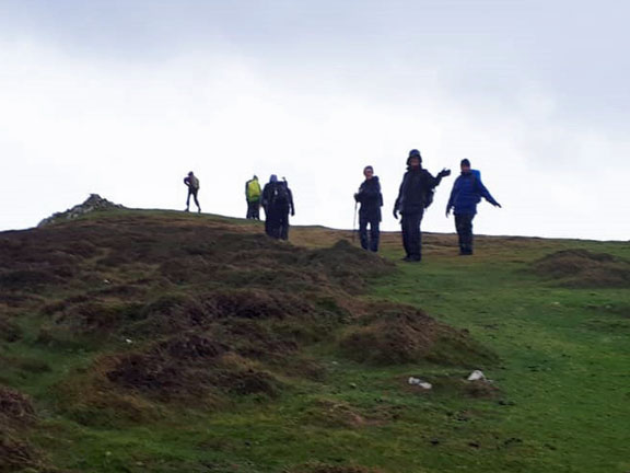 2.Carreg - Mynydd Anelog
8/11/18. Nearly at the top. Photo: Judith Thomas.
Keywords: Nov18 Thursday Ann Jones