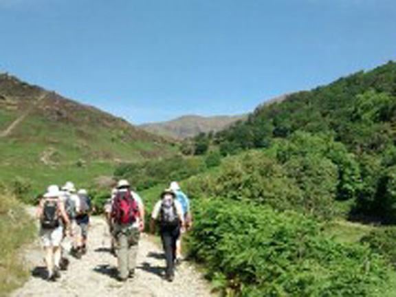 2.Bethania-Llyn Dinas-Craflwyn
1/7/18. On our way up the Watkin Path. (Apologies-the 4 photographs, (2,3,5,6), are at very low resolution.
Keywords: Jul18 Sunday Gwynfor Jones