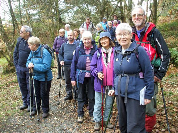 5.Betws y Coed - Llyn Elsi
25/10/18.  Around Llyn Elsi. Photo: Dafydd Williams.
Keywords: Oct18 Thursday Maureen Evans