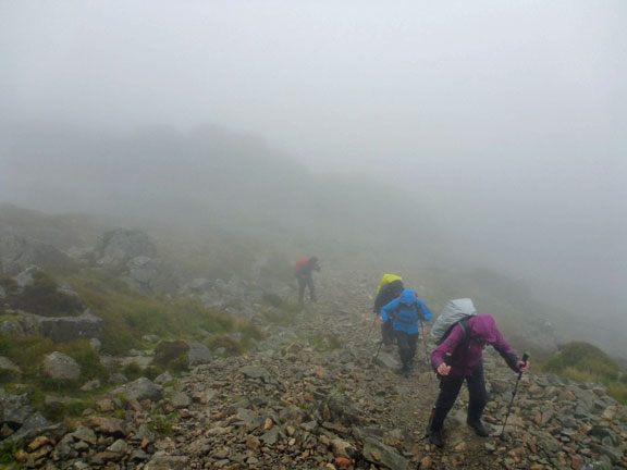 3.Cader Idris
9/9/18. Well and truely in the clouds.
Keywords: Sep18 Sunday Noel Davey