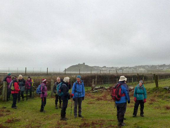 2.Criccieth Circular
2/12/18. The first coastal section completed by crossing the railway line and proceeding NE.
Keywords: Dec18 Sunday Gwynfor Jones