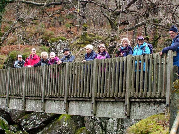 6.Lledr Valley
16/12/18. Crossing the Afon Lledr with the Pont Gethin viaduct on the A470 just behind us. Photo: Dafydd Williams
Keywords: Dec18 Sunday Tecwyn Williams