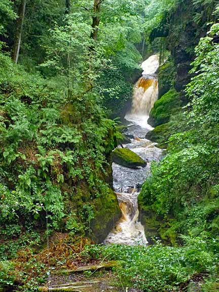 5.Slate Trail - Manod Mawr - Cwm Cynfal
29/7/18. Ceunant Cynfal National Nature Reserve with its beautiful river gorge and fantastic waterfalls.
Keywords: Jul18 Sunday Noel Davey