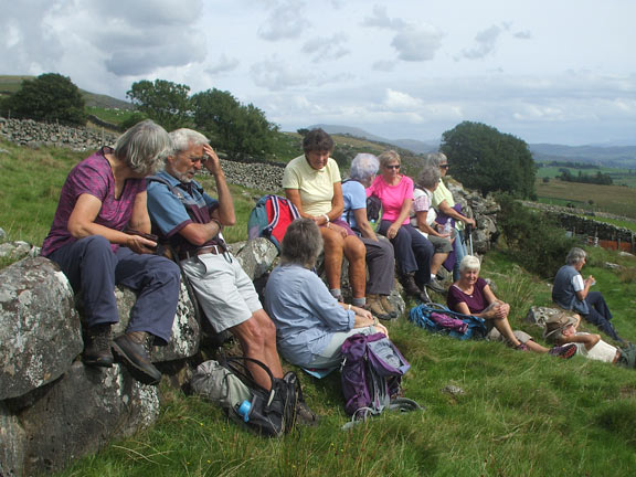 4.Pen-y-Gaer
30/8/18. A Coffee/Tea break in such a lovely location. Photo: Dafydd Williams.
Keywords: Aug18 Thursday Sue Wooley