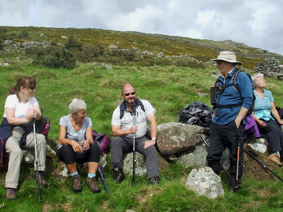 5.Pen-y-Gaer
30/8/18. Someone has detected the scent of Lynx. The wearer must be careful. Photo: Dafydd Williams.
Keywords: Aug18 Thursday Sue Wooley