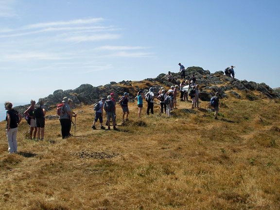 2.Rhiw Coast Path
19/7/18. Approaching Penarfynydd. Photo: Dafydd Williams.
Keywords: Jul18 Thursday Lis Williams