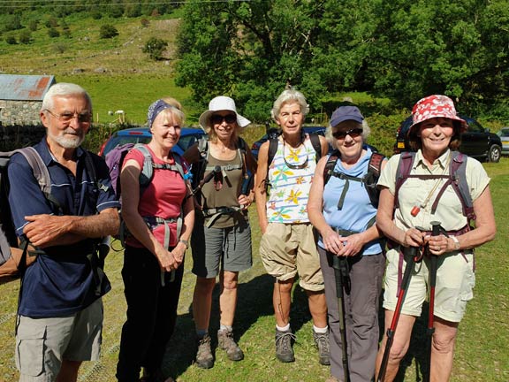 1.Aran Fawddwy
25/8/19. In the Cwm Cywarch car park at the start of the walk.
Keywords: Aug19 Sunday Hugh Evans
