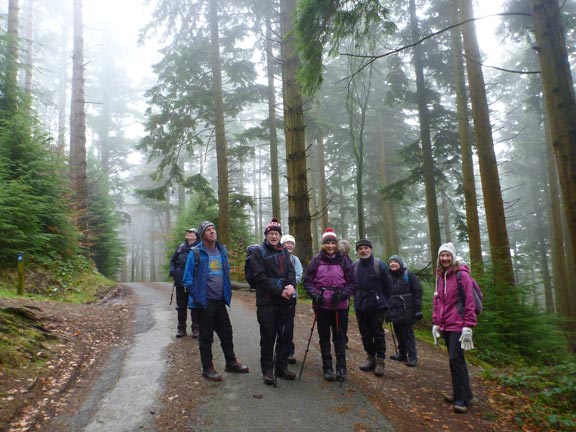 2.Betws-y-Coed - Llyn Sarnau
1/12/19. Up on the road on the north side of the Afon Llygwy above the Miners' Bridge. 
Keywords: Dec19 Sunday Dafydd Williams