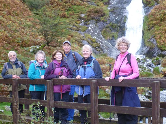 4.Aber Falls / Carneddau
20/10/19. The smaller falls.
Keywords: Oct19 Sunday Jean Norton Annie Michael