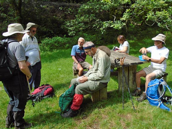 2.Beddgelert - Cwm Bychan
1/8/19. A picnic spot close to Nantmor. Photo: Dafydd Williams
Keywords: Aug19 Thursday Maureen Evans