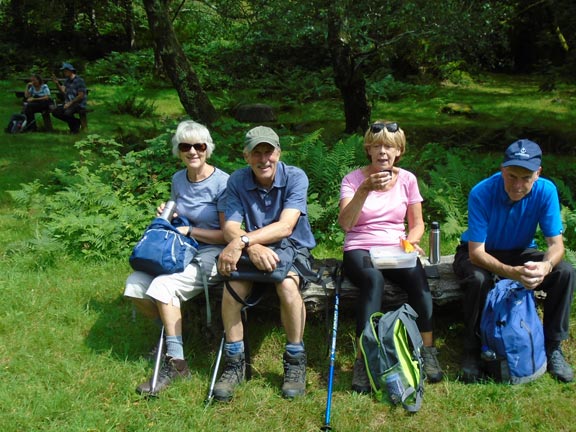 4.Beddgelert - Cwm Bychan
1/8/19. A picnic spot close to Nantmor. Photo: Dafydd Williams
Keywords: Aug19 Thursday Maureen Evans