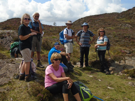 6.Beddgelert - Cwm Bychan
1/8/19. At the top Cwm Bychan. Photo: Dafydd Williams
Keywords: Aug19 Thursday Maureen Evans