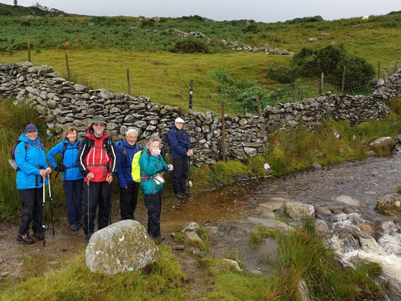 4.Llanfairfechan
11/8/19. A ford to be negotiated near Maen Penddu. This was the big one that we had been waiting for.
Keywords: Aug19 Sunday Kath Mair