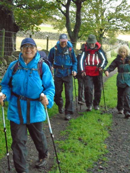 7.Llanfairfechan
11/8/19. It was a sheltered spot for a stop. Photo: Dafydd Williams
Keywords: Aug19 Sunday Kath Mair