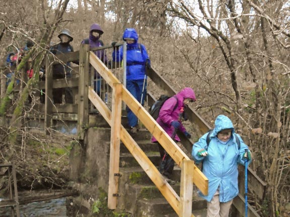 1.Llanystumdwy circuit
5/12/19. A wooden bridge near Tyddyn Crythor. Photo: Dafydd Williams.
Keywords: Dec19 Thursday Kath Spencer