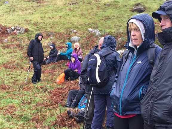 1.Nant Gwrtheyrn
10/10/19. Lunchtime with a lovely but cold and wet view over Porth Pistyll. Photo: Noel Davey.
Keywords: Oct19 Thursday Noel Davey
