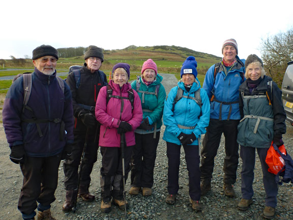 1.Porthor to Porth Gwylan
15/12/19. Starting off from the National Trust car park at Porthor.
Keywords: Dec19 Sunday Mary Evans