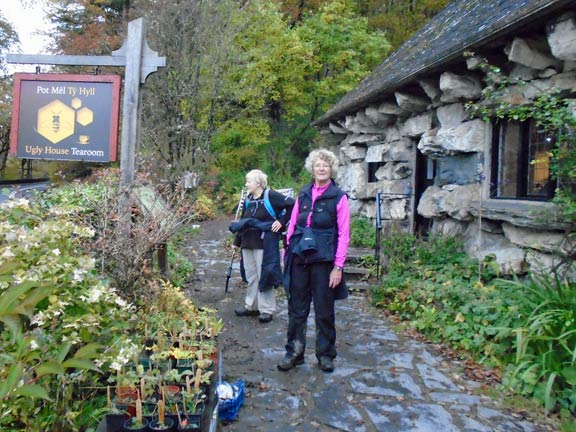 3.Capel Curig - Ty-hyll circular. 'B' walk.
3/11/19. Now on the North side of Afon Llugwy at Ty-hyll on the A5. Just 3 miles of walking to return to the car at Joe Brown's. Photo: Dafydd Williams.
Keywords: Nov19 Sunday Dafydd Williams