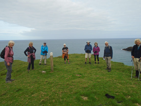 1.Carreg-Anelog
10/9/20. Ready for off at the start of the walk. Photo: Dafydd Williams.
Keywords: Sep20 Thursday Judith Thomas