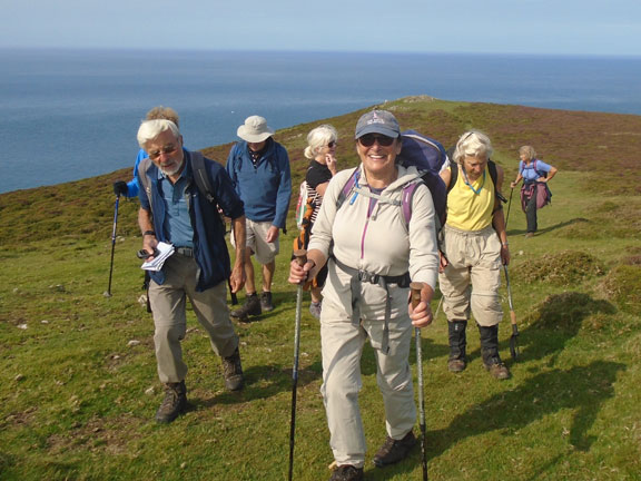 2.Carreg-Anelog
10/9/20. Labouring up the slopes of Mynydd Anelog. Photo: Dafydd Williams.
Keywords: Sep20 Thursday Judith Thomas