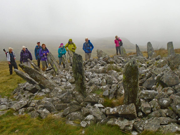 4.Moel Goedog-Bryn Cader Faner, bronze age trail
13/9/20. Bryn Cader Faner. Showing just part of the stone circle. Photo Dafydd Williams.
Keywords: Sep20 Sunday Derek Cosslett