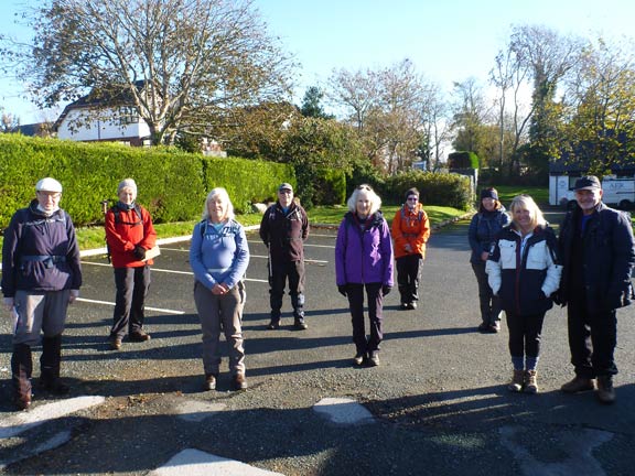 1.Criccieth -Black Rock-Pentrefelin
11/10/20. In Criccieth and ready for off. 
