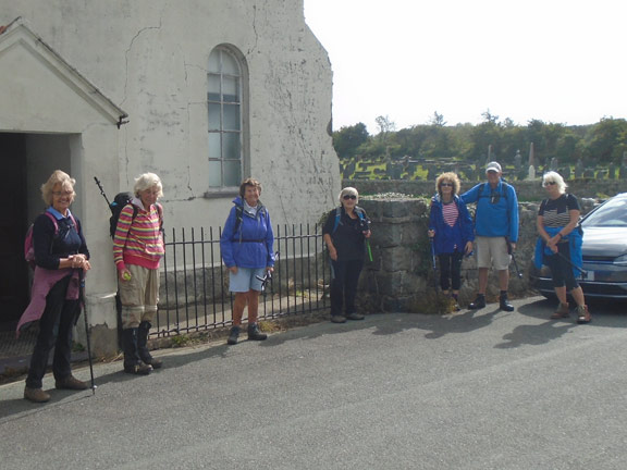 1.Edern - Porth Dinllaen
20/8/20. Thursday's walk from Edern led by Megan Mentzoni. A very windy affair along the cliff tops! Start point in the village from Capel Tom Nefyn! Photo: Dafydd Williams.
Keywords: Aug20 Thursday Megan Mentzoni