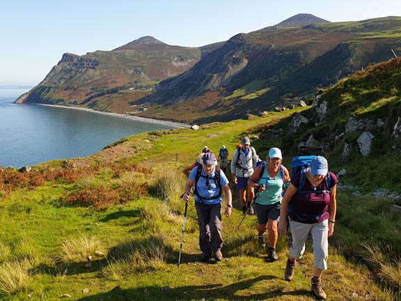 3.Mount Pleasant - Bryn Glas Road Circuit
20/9/20. At the disused quarry at Penrhyn Glas. Nant Gwrtheyrn can be seen in the background.
Keywords: Sep20 Sunday Hugh Evans