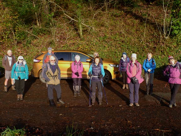 1.Dyffryn Maentwrog
22/11/20. Ready for off from the layby on the A487.
Keywords: Nov20 Sunday Hugh Evans