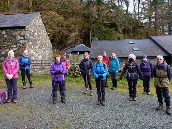 1.Nant Gwynant Loop
29/11/20.Ready for off at Craflwyn.
Keywords: Nov20 Sunday Roy Milnes