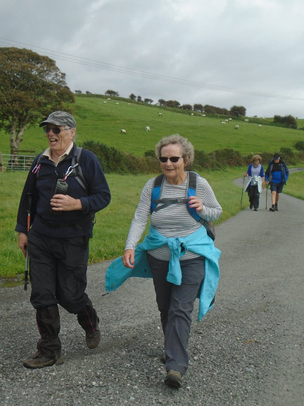 4.Criccieth-Black Rock-Wern-Pentrefelin-Braich y Saint
23/8/20. Approaching Braich y Saint farm. Photo: Dafydd Williams.
Keywords: Aug20 Sunday Dafydd Williams