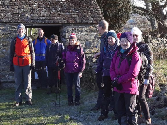 3.Pentrefelin - Craig-y-Gesail
6/12/20. St. Cynhaearn's church with its 12c nave.  The burial place of Jack Black and Dafydd y Garreg Wen. More details on https://friendsoffriendlesschurches.org.uk/ynyscynhaearn/Photo: Eryl Thomas
Keywords: Dec20 Sunday Eryl Tomas