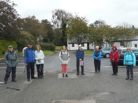 1.Criccieth-Black Rock-Wern-Pentrefelin-Braich y Saint
23/8/20. The start of the walk at the Health Centre in Criccieth (where else) Photo: Gwynfor Jones
Keywords: Aug20 Sunday Dafydd Williams