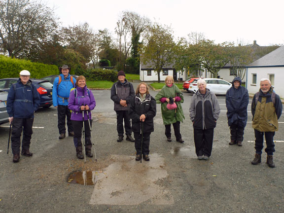 1.Criccieth to Pont Dolbenmaen
4/10/20. Starting off from the car park in Criccieth.
Keywords: Oct20 Sunday Dafydd Williams