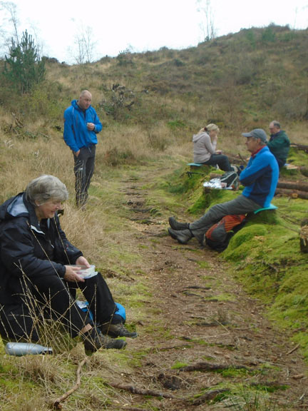 1.Rhyd
29/11/20. Lunch on the outskirts of Rhyd. Photo: Dafydd Williams.
Keywords: Nov20 Sunday Dafydd Williams