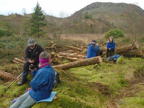 2.Rhyd
29/11/20. Lunch on the outskirts of Rhyd. Photo: Dafydd Williams.
Keywords: Nov20 Sunday Dafydd Williams