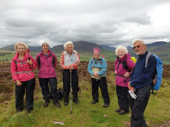 1.Y Fron Circuit
23/8/20. Photo-shopped group. Towards the end of the walk.
Keywords: Aug20 Sunday Kath Spencer