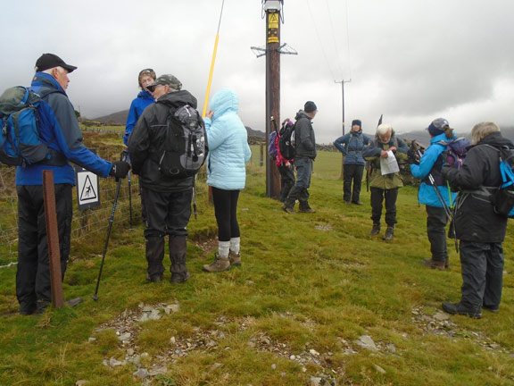 1.Y Fron Circuit via Moel Tryfan and Mynydd Cilgwyn
8/10/20. Starting from Y Fron. A showery but good walking day. Photo: Dafydd Williams
Keywords: Oct20 Thursday Dafydd Williams