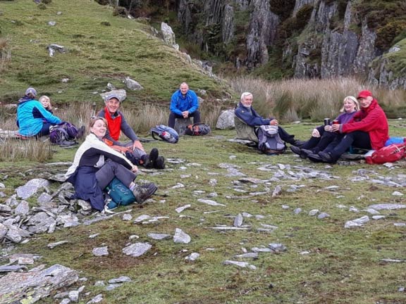 4.Yr Elen
11/10/20. Morning tea/coffee break. Photo: Eryl Thomas.
Keywords: Oct20 Sunday Roy Milnes