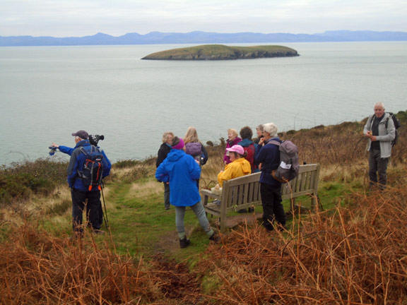 1.Abersoch - Porth Ceiriad
16/12/21. Tea break looking over towards St. Tudwal's Island East. Photo: Dafydd Williams.
Keywords: Dec12 Thursday Meri Evans