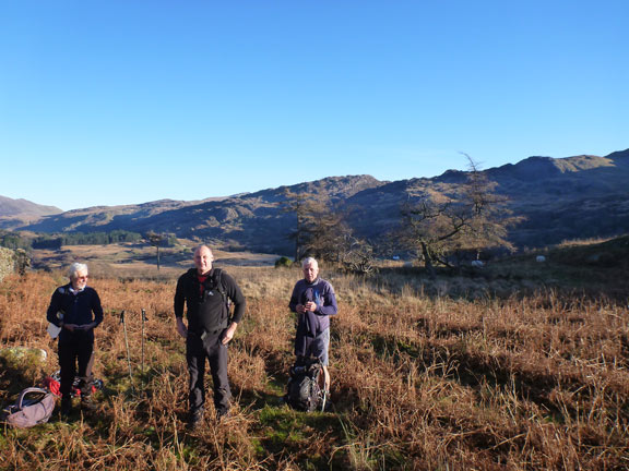 2.Bethania-Moel y Dyniewyd - Llyn Dinas
19/12/21. A brief stop at the foot of Bryn Castell (out of sight left of picture). A broken style prevented us from climbing to the top.
Keywords: Dec21 Sunday Gareth Hughes