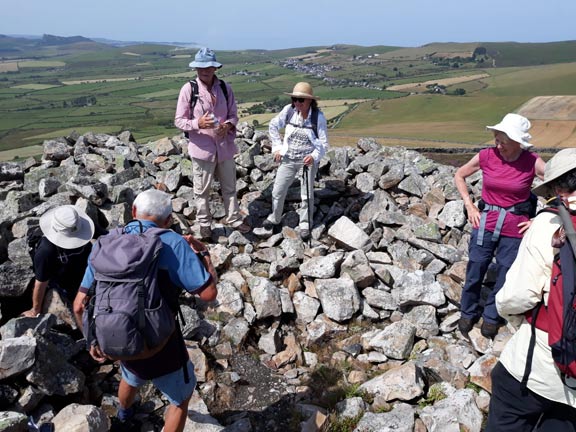 3.Carnguwch
22/7/21. At the top of Carnguwch and ready for lunch. Photo: Eryl Thomas.
Keywords: Jul21 Thursday Annie Andrew Jean Norton