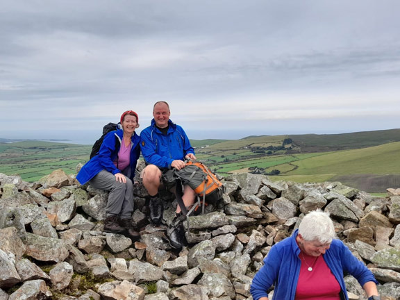 4.Mynydd Carnguwch Circuit
12/9/21 On the summit of Mynydd Carnguwch Photo: Judith Thomas.
Keywords: Sep21 Thursday Kath Mair