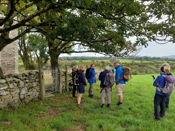 6.Mynydd Carnguwch Circuit
12/9/21 Arriving at Carnguwch Church. Photo: Judith Thomas.
Keywords: Sep21 Thursday Kath Mair